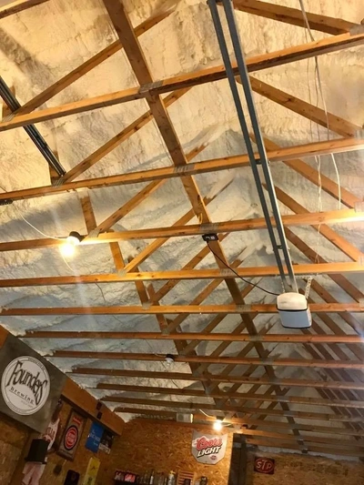 Insulating attic space