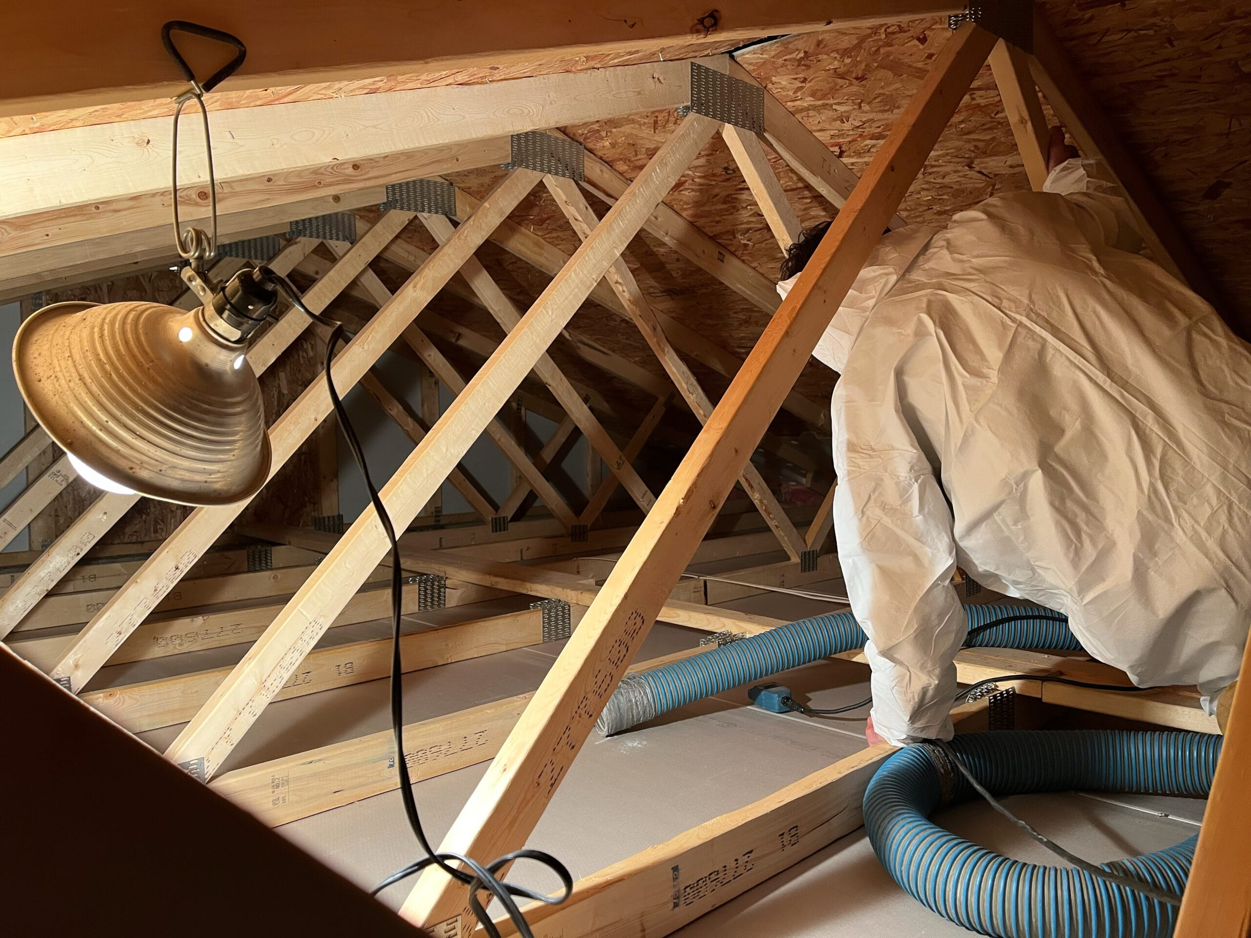 Spray foam insulation installation in Mattawan, MI