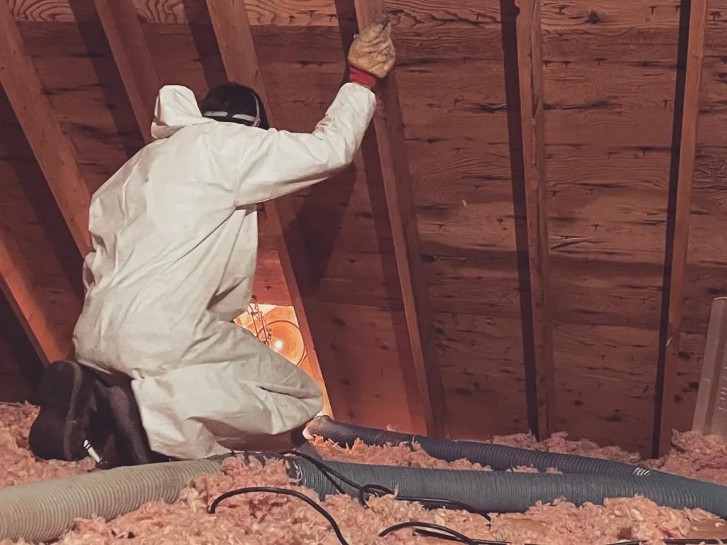 Greenshield Insulation attic blown in Mattawan